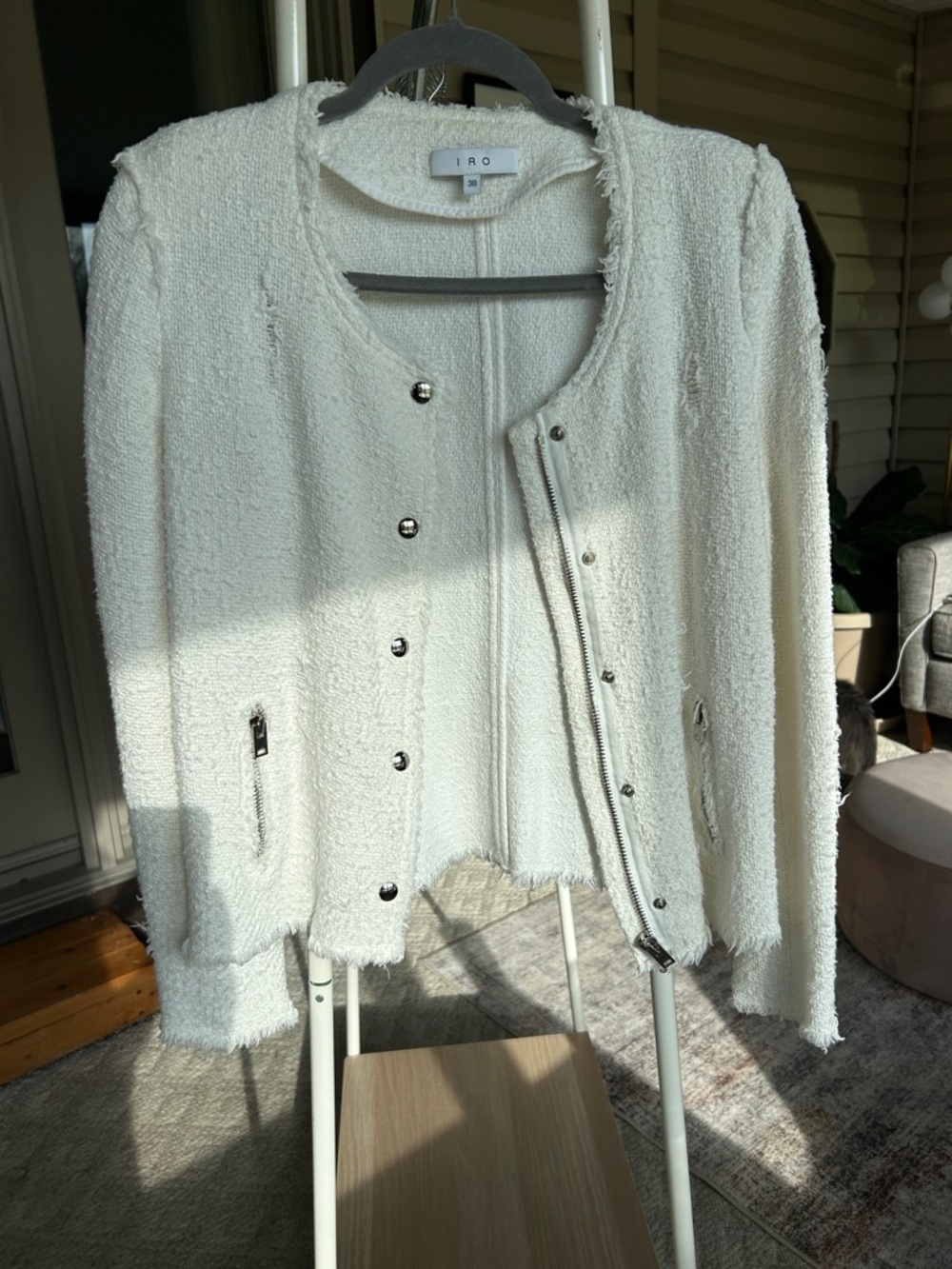 IRO White Jacket or Cardigan